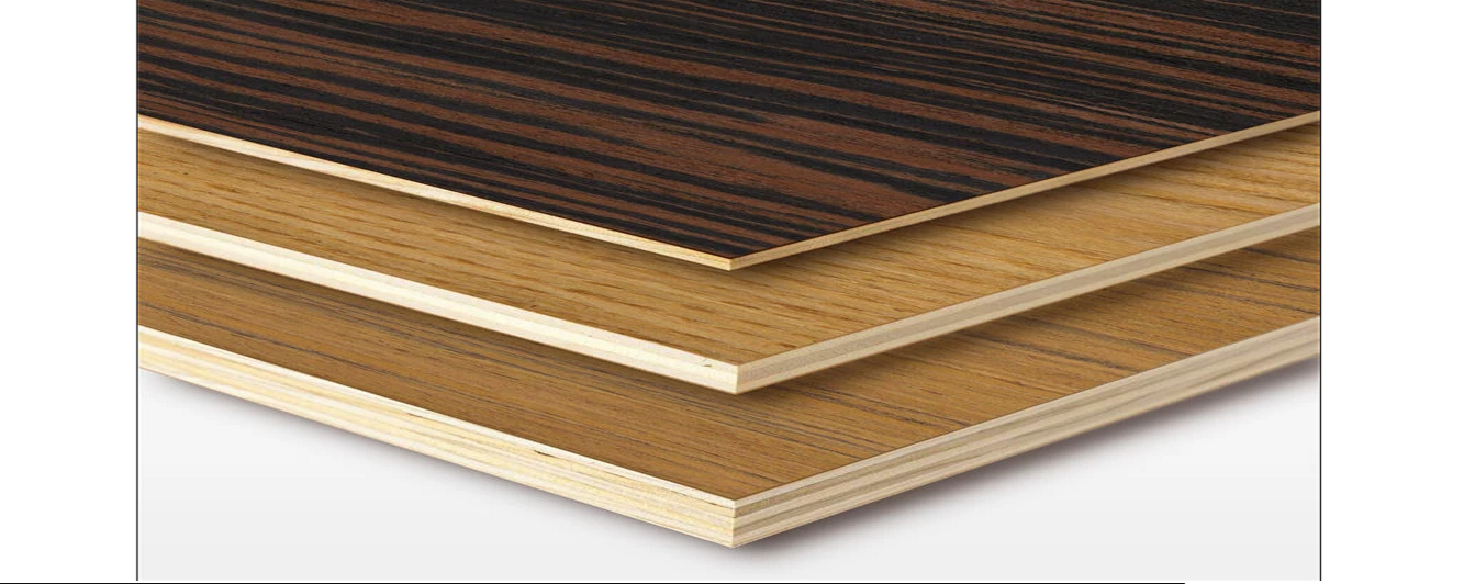 Gỗ ghép phủ veneer gỗ đỏ